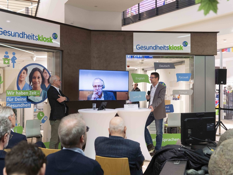 Neuer Gesundheitskiosk in Hamburg-Bramfeld eröffnet - Foto: presseportal.de
