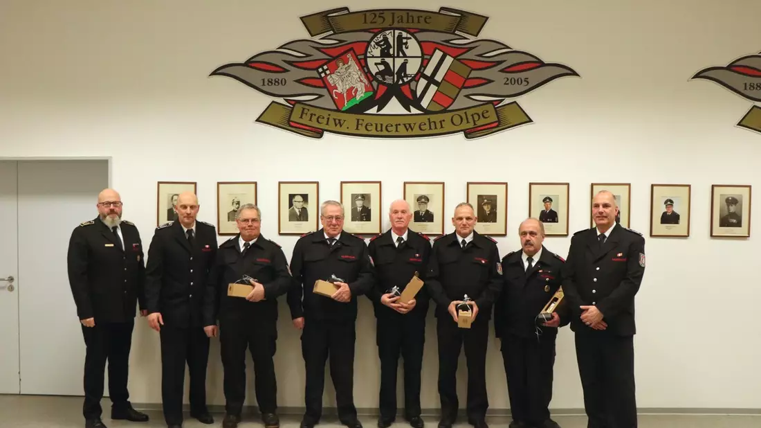 FW-OE: Jahreshauptversammlung bei der Feuerwehr Olpe - Bild: presseportal.de