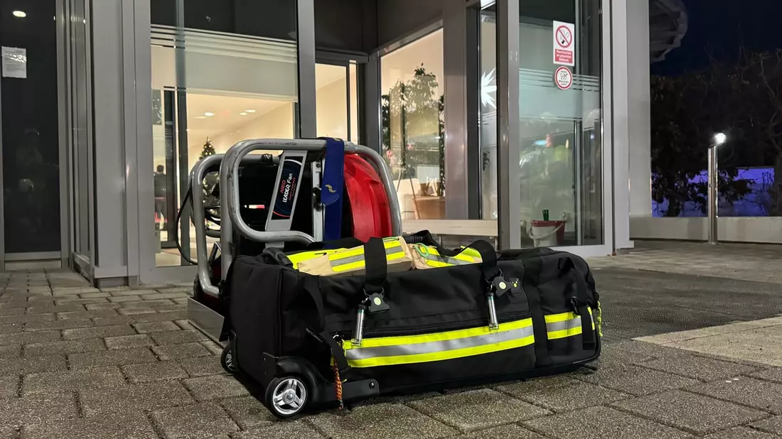 FW Dresden: Brand in der Seniorenresidenz Prof. Rainer Fetscher - Bild: presseportal.de