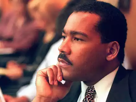 Dexter King, Sohn des verstorbenen Bürgerrechtsführers Martin Luther King Jr. - Foto: Helen Comer/The Jackson Sun via AP/dpa
