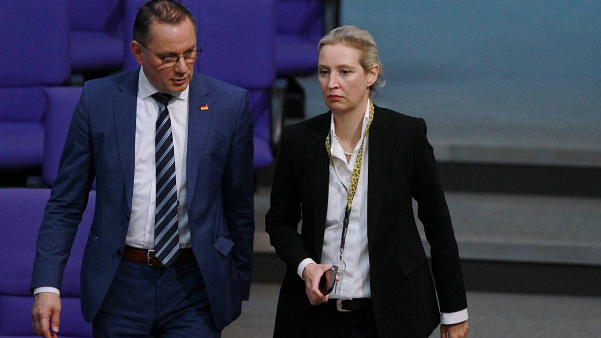 Tino Chrupalla und Alice Weidel am 18.01.2024 - Foto: über dts Nachrichtenagentur