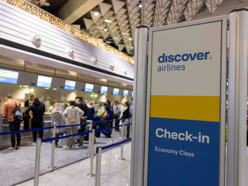 Bei der Lufthansa-Tochter Discover Airlines streiken am Freitag die Piloten. - Foto: Helmut Fricke/dpa