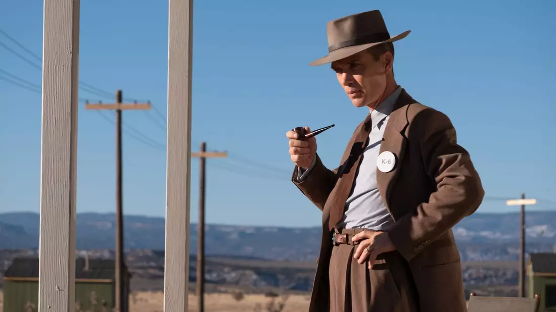Cillian Murphy als J. Robert Oppenheimer. 
Das Atombomben-Drama führt mit 13 Nominierungen das Rennen um den wichtigsten Filmpreis der Welt, die Oscars, an. - Bild: Melinda Sue Gordon/Universal Pictures/dpa