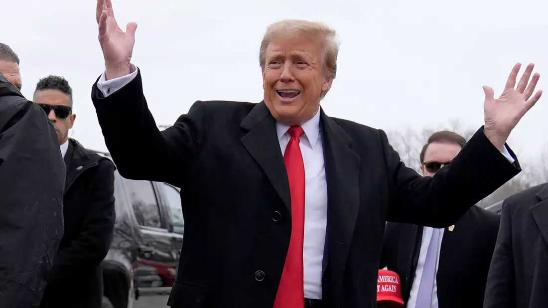 Dass Trump nun auch in New Hampshire siegt, zeigt einmal mehr, wie eisern die Parteibasis hinter dem 77-Jährigen steht. - Bild: Matt Rourke/AP/dpa