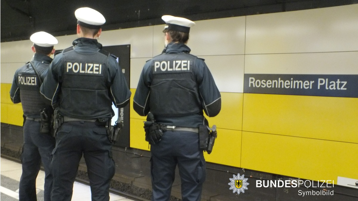 Bundespolizeidirektion München: Renitenter verursacht Gleissperrung / Haftrichtervorführung nach Angriff auf Bundespolizisten - Foto: presseportal.de