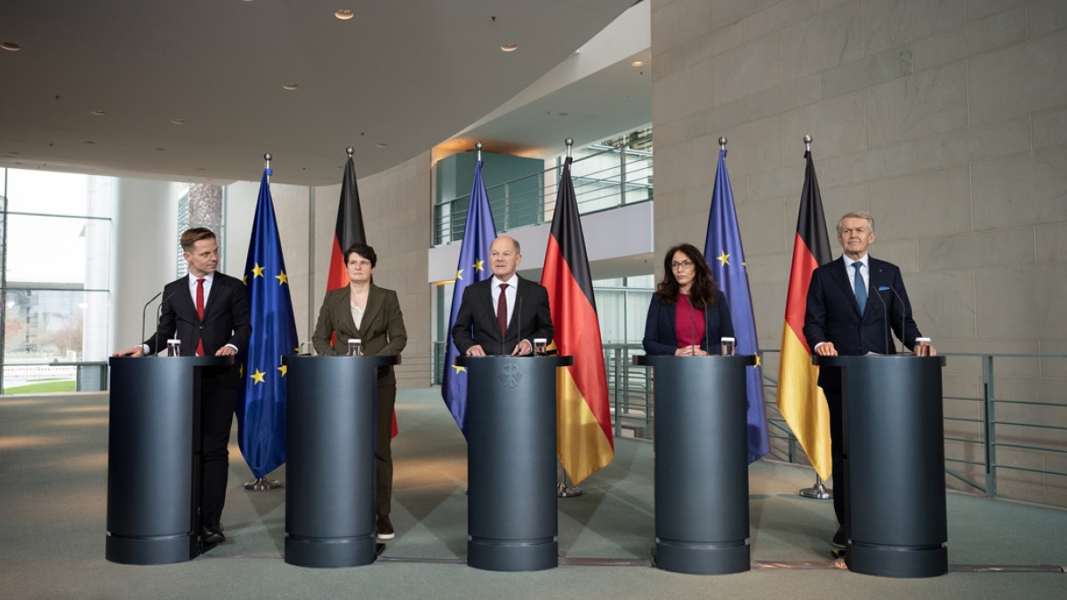 Mehr Tempo beim Umbau der Wirtschaft: Bundeskanzler Olaf Scholz lädt zum Spitzengespräch Kreislaufwirtschaft - Foto: presseportal.de