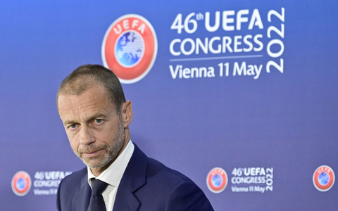 UEFA-Präsident Aleksander Ceferin sorgt sich um die Sicherheit bei der EM in Deutschland. - Foto: Hans Punz/apa/dpa