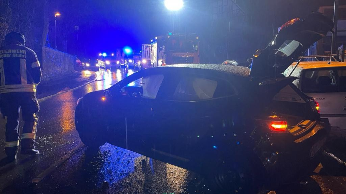 FW-EN: Wetter - weiterer Verkehrsunfall am Nachmittag - Foto: presseportal.de