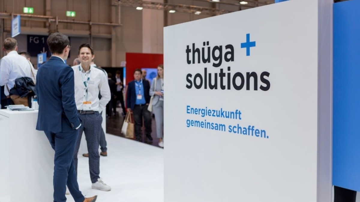 Energiezukunft gemeinsam schaffen - mit thüga solutions auf der E-world 2024 in Essen - Foto: presseportal.de