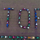 Traktoren bilden bei einer Protestaktion von französsichen Landwirten das Wort «STOP». - Foto: Guillaume Souvant/AFP/dpa