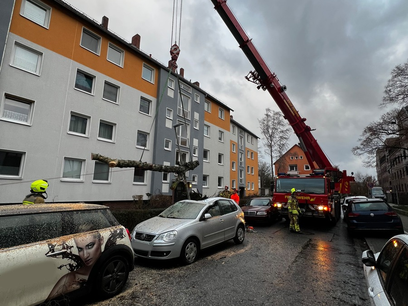FW Hannover: Sturmeinsätze - Foto: presseportal.de