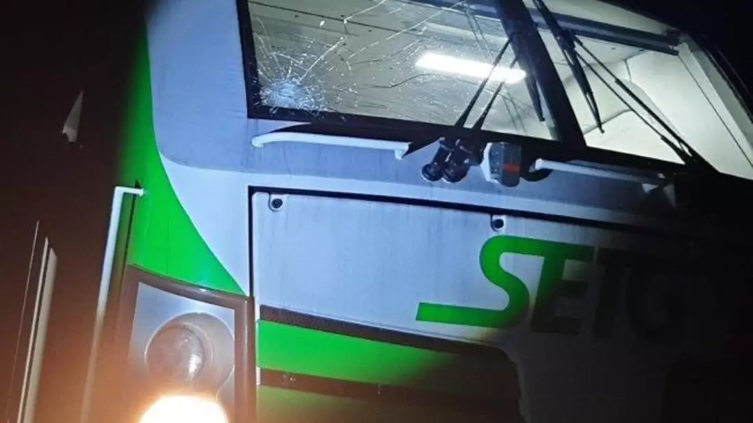 BPOL-HB: Züge mit Steinen beworfen - Bild: presseportal.de