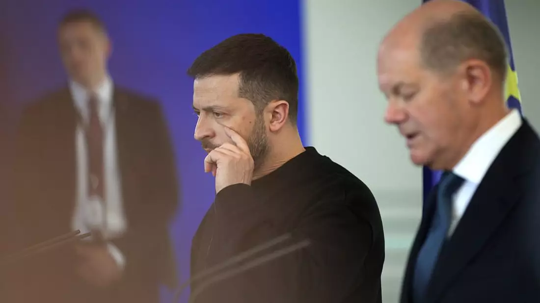 Selenskyj und Scholz am 14.05.2023 - Bild: über dts Nachrichtenagentur