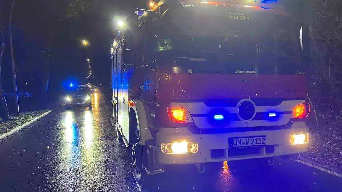 FW-WRN: Nur ein sturmbedingter Einsatz für die Freiwillige Feuerwehr Werne - Bild: presseportal.de