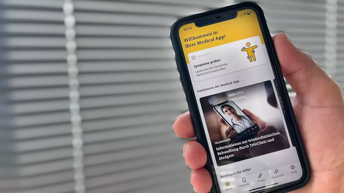 ADAC baut Gesundheitsangebot weiter aus / Neue Angebote in der Medical App: digitale Terminvereinbarung, Symptomcheck und Zugang zu telemedizinischer Beratung in Deutschland - Bild: presseportal.de