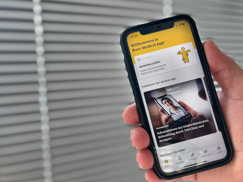 ADAC baut Gesundheitsangebot weiter aus / Neue Angebote in der Medical App: digitale Terminvereinbarung, Symptomcheck und Zugang zu telemedizinischer Beratung in Deutschland - Foto: presseportal.de