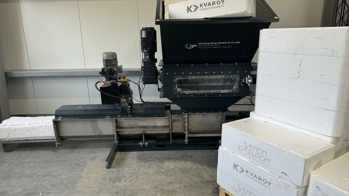 Schluss mit platzraubendem Verpackungsmüll: Wie die FZ-Recycling GmbH & Co. KG Elektromärkte und die Lebensmittelindustrie vom Styropor befreit - Foto: presseportal.de