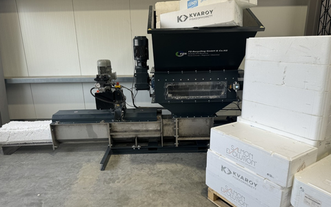 Schluss mit platzraubendem Verpackungsmüll: Wie die FZ-Recycling GmbH & Co. KG Elektromärkte und die Lebensmittelindustrie vom Styropor befreit - Foto: presseportal.de