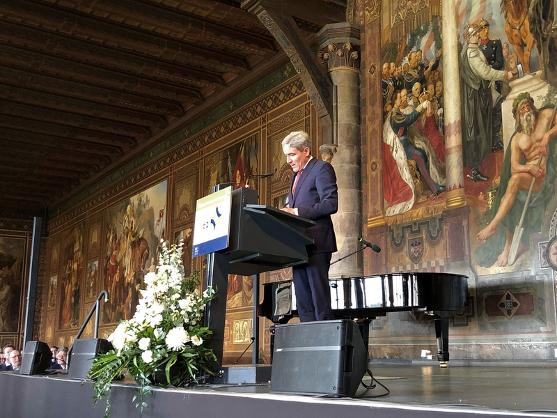 Der Präsident des Bundesverfassungsgerichtes, Stephan Harbarth, beim Verkehrsgerichtstag in Goslar. - Foto: Maurice Arndt/dpa