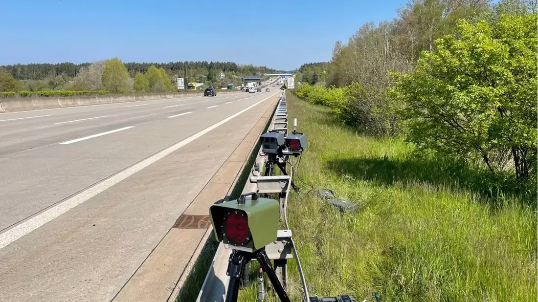 API-TH: 90 km/h zu schnell - Bild: presseportal.de