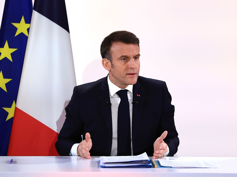 Frankreichs Präsident Emmanuel Macron plant ein neues Einwanderungsgesetz. - Foto: Aurelien Morissard/AP