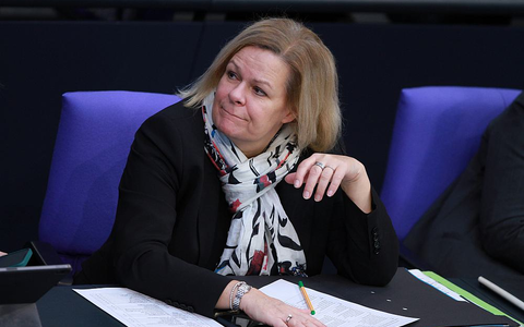 Nancy Faeser (Archiv) - Foto: über dts Nachrichtenagentur