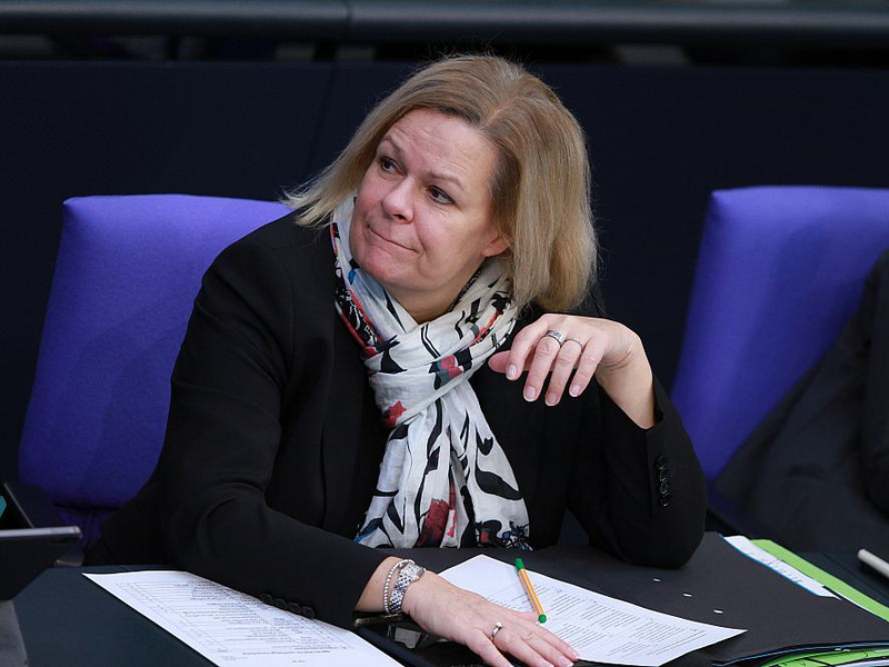 Nancy Faeser (Archiv) - Foto: über dts Nachrichtenagentur