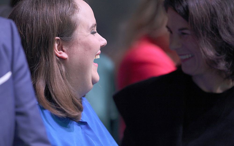 Ricarda Lang und Annalena Baerbock (Archiv) - Foto: über dts Nachrichtenagentur