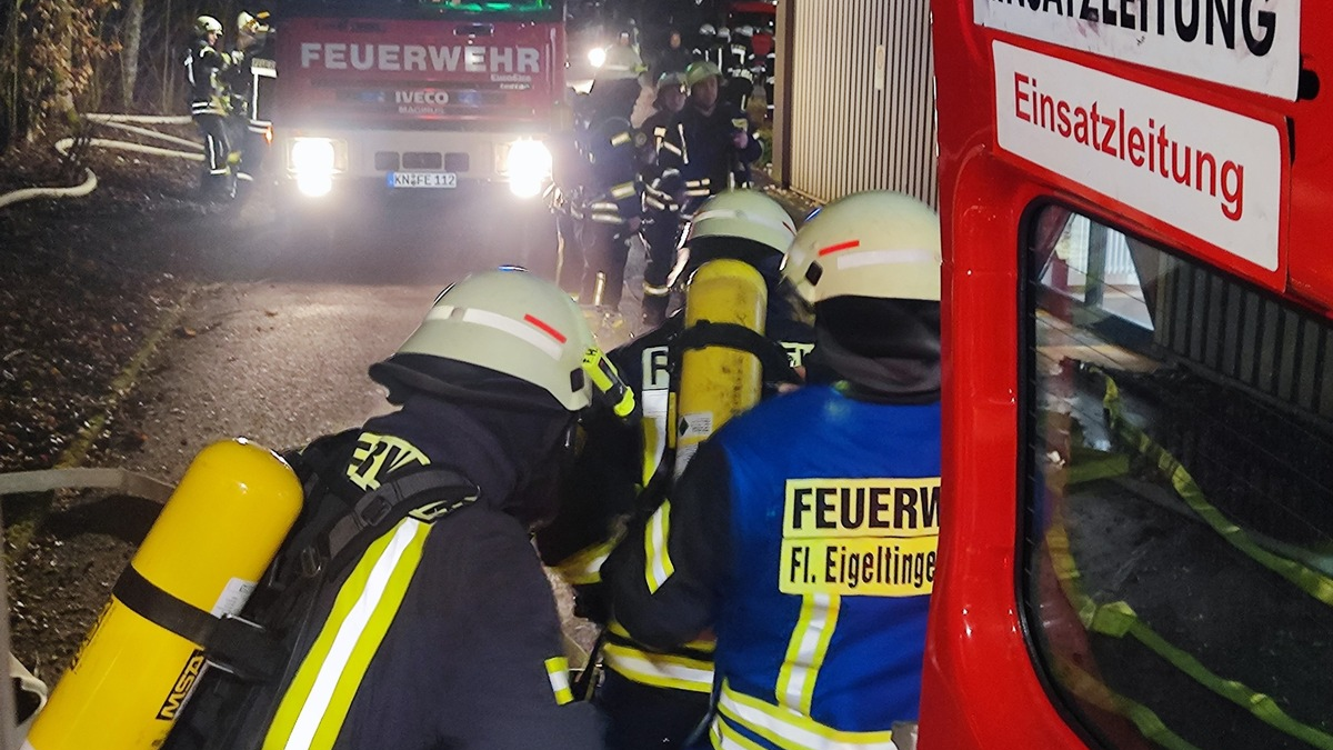 FW Eigeltingen: Ausgelöste Brandmeldeanlage: Feuerwehreinsatz in Eigeltingen - Foto: presseportal.de