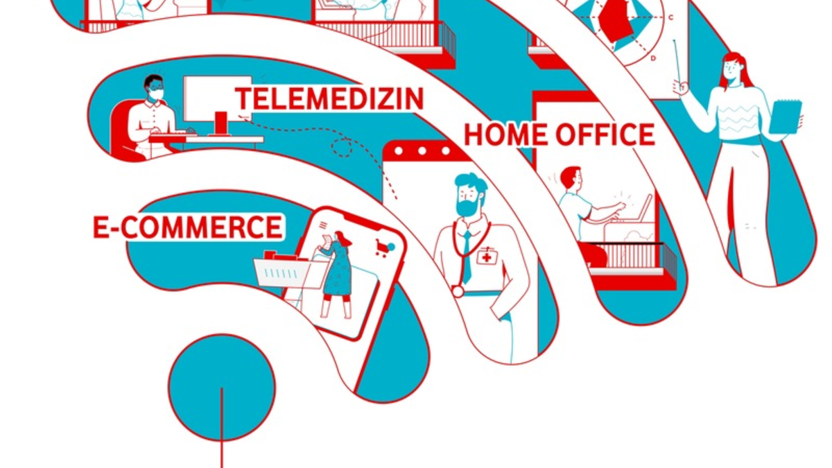 Digitalisierung sichert Deutschland während Corona 130 Milliarden Euro - Foto: presseportal.de