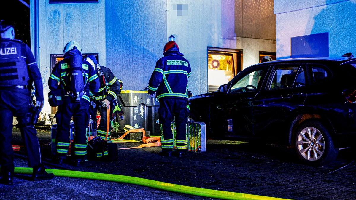 FW-MK: Rauchentwicklung aus einem Keller am Saatweg - Foto: presseportal.de