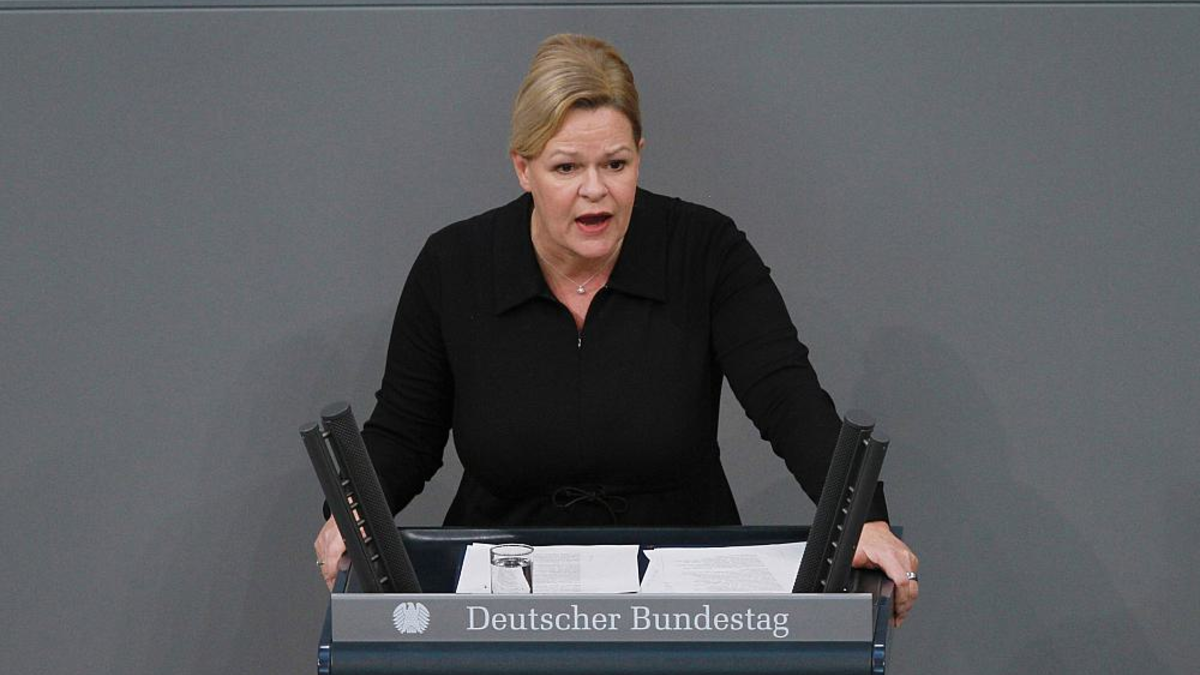 Nancy Faeser (Archiv) - Foto: über dts Nachrichtenagentur