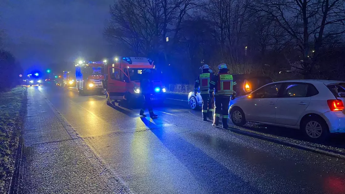 FW-WRN: Verkehrsunfall auf der Nordlippestraße - Bild: presseportal.de