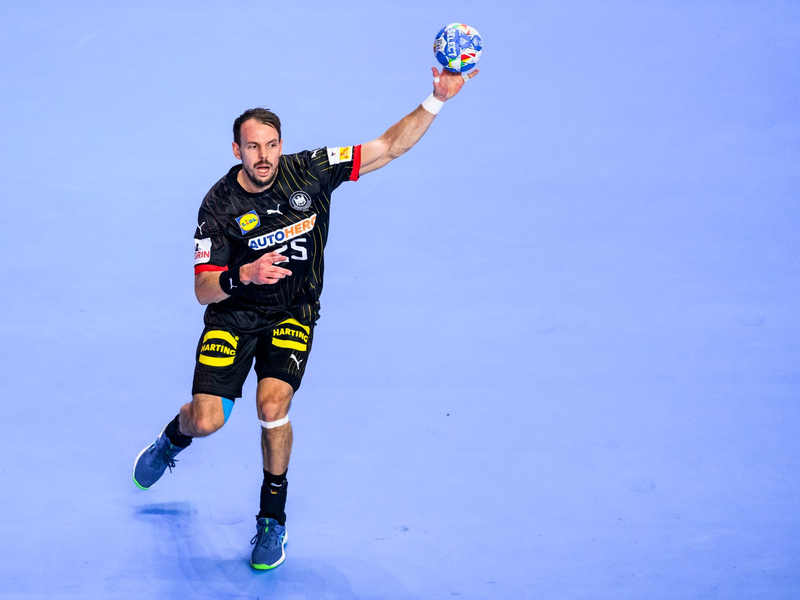 Kai Häfner wird dem DHB-Team im Halbfinale gegen Dänemark fehlen. - Foto: Tom Weller/dpa