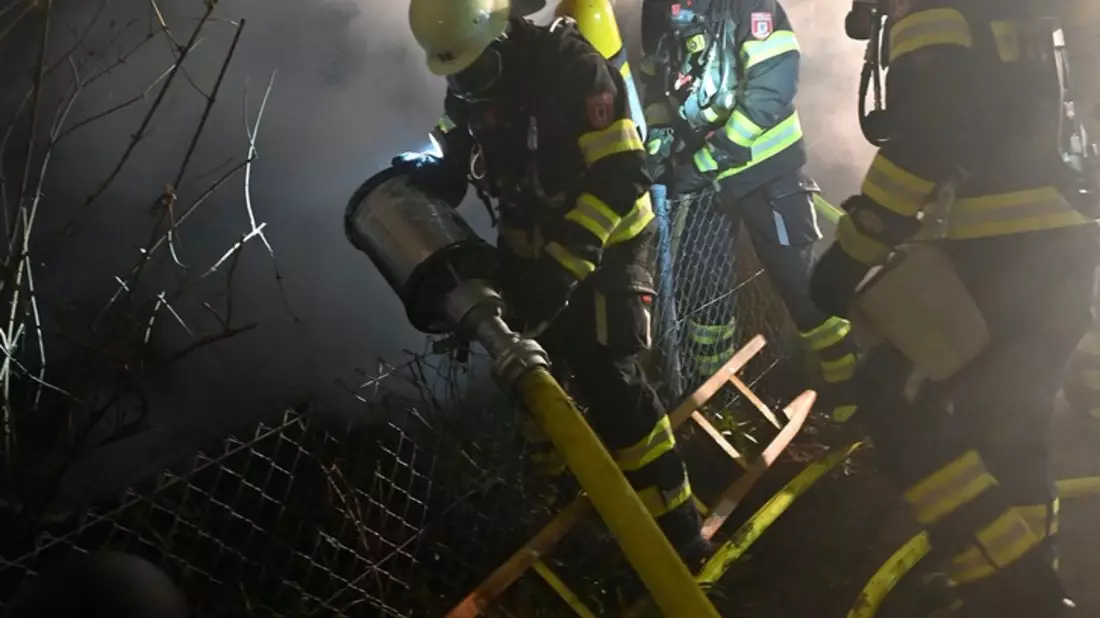 FW-M: Kellerbrand wütet in Mehrfamilienhaus (Kleinhadern) - Bild: presseportal.de