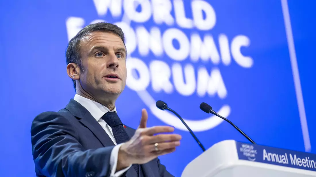 Das neue Gesetz war ein Schlüsselvorhaben von Präsident Emmanuel Macron. - Bild: Gian Ehrenzeller/KEYSTONE/dpa