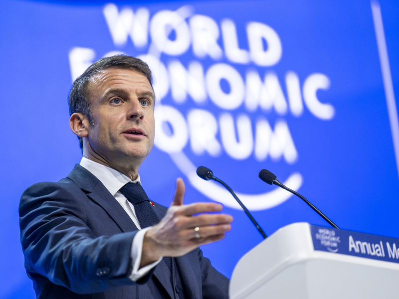 Das neue Gesetz war ein Schlüsselvorhaben von Präsident Emmanuel Macron. - Foto: Gian Ehrenzeller/KEYSTONE/dpa