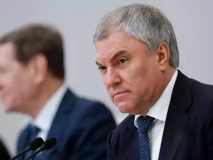Initiativen von Duma-Chef Wjatscheslaw Wolodin werden in der Regel durchgewunken. - Foto: -/The State Duma, The Federal Assembly of The Russian Federation/AP/dpa