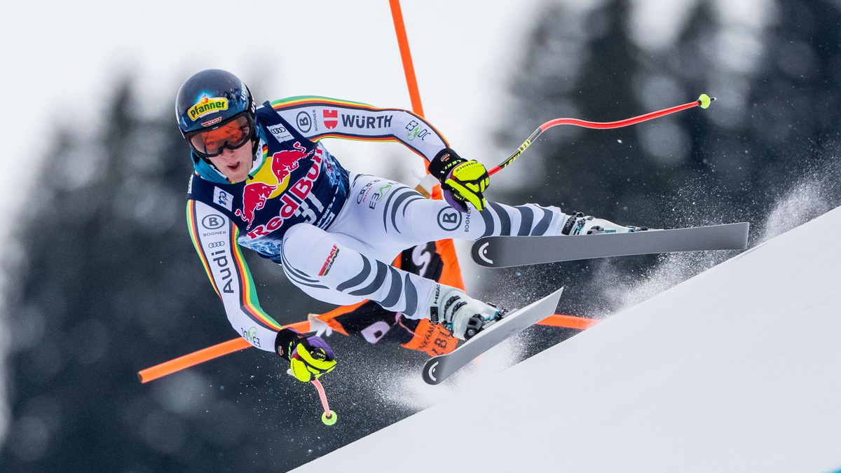 Skirennfahrer Simon Jocher kam in Garmisch-Partenkirchen auf Platz 17. - Foto: Georg Hochmuth/APA/dpa