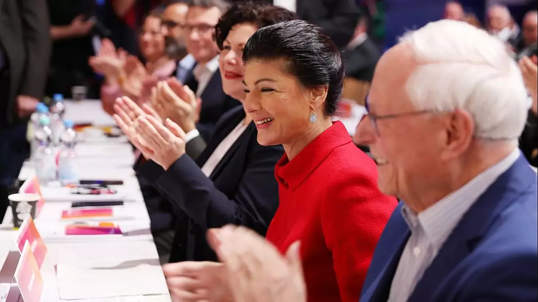 Sahra Wagenknecht, Oskar Lafontaine am 27.01.2024 - Bild: über dts Nachrichtenagentur