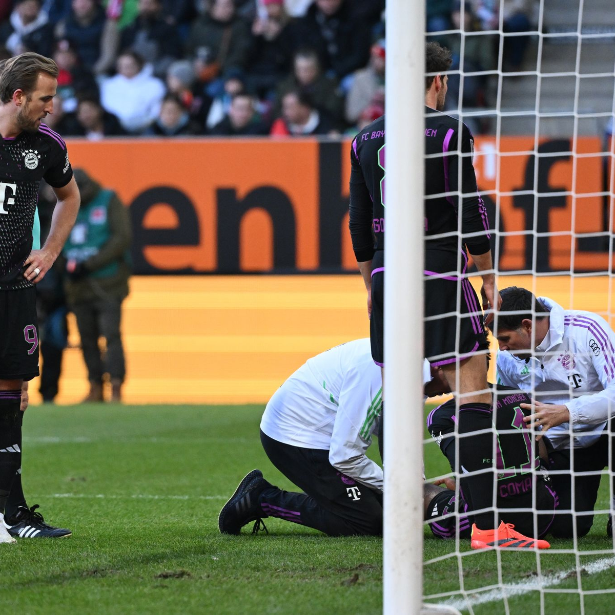 Auch Bayern-Flügelspieler Kingsley Coman hat sich verletzt. - Foto: Sven Hoppe/dpa