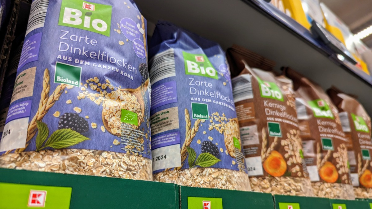 Bio? Logisch, jetzt auch im Preis reduziert: Kaufland senkt Preise für viele Artikel der Eigenmarke K-Bio dauerhaft - Foto: presseportal.de