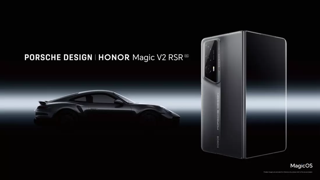 HONOR verkündet Markteinführung der Premium-Foldables HONOR Magic V2 und PORSCHE DESIGN / HONOR Magic V2 RSR - Bild: presseportal.de
