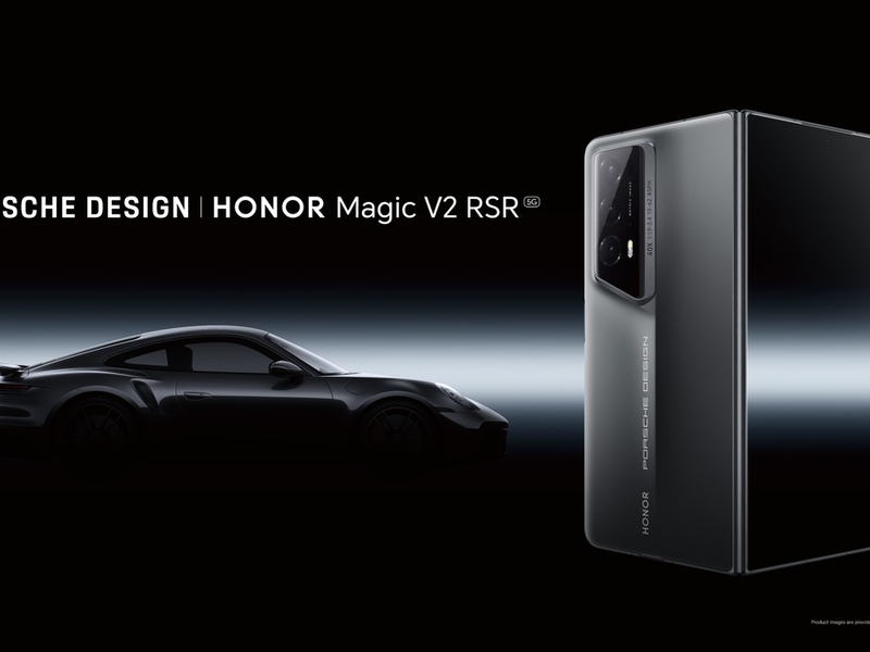 HONOR verkündet Markteinführung der Premium-Foldables HONOR Magic V2 und PORSCHE DESIGN / HONOR Magic V2 RSR - Foto: presseportal.de