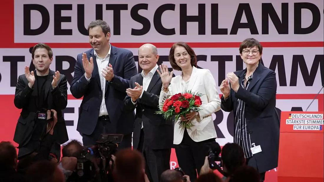 Katarina Barley nach Wahl als SPD-Spitzenkandidatin für Europawahl am 28.01.2024 - Bild: über dts Nachrichtenagentur