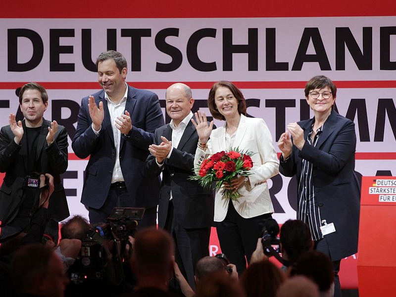 Katarina Barley nach Wahl als SPD-Spitzenkandidatin für Europawahl am 28.01.2024 - Foto: über dts Nachrichtenagentur