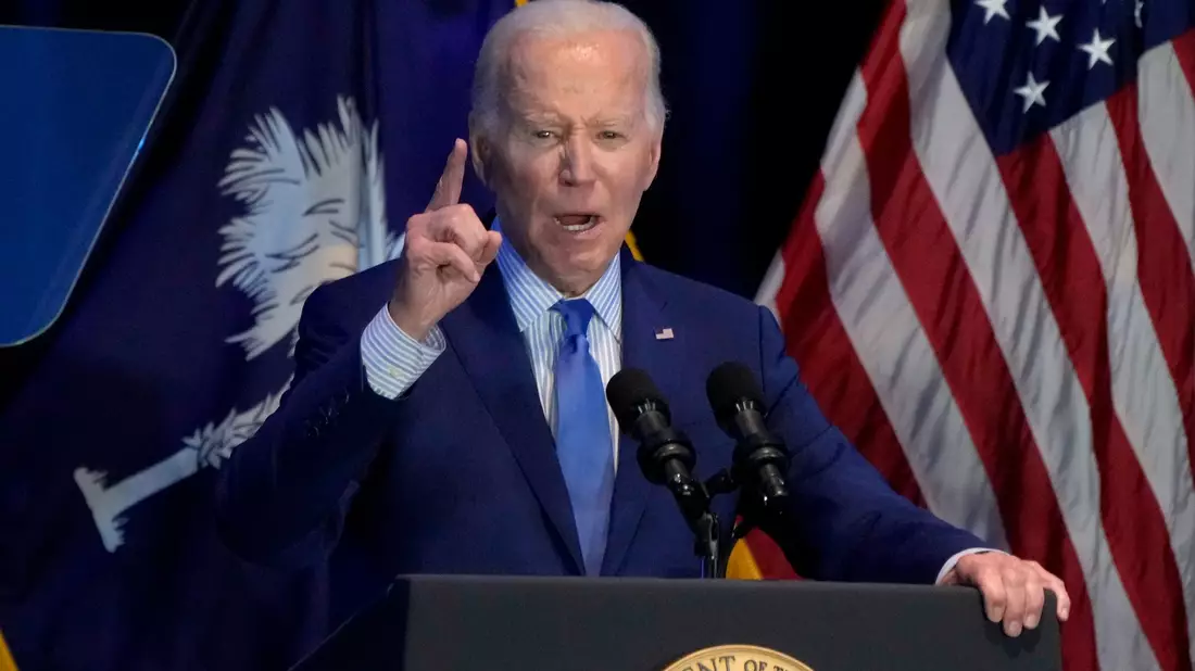 US-Präsident Joe Biden machte klar: «Wir stehen an der Seite Israels.» - Bild: Jacquelyn Martin/AP