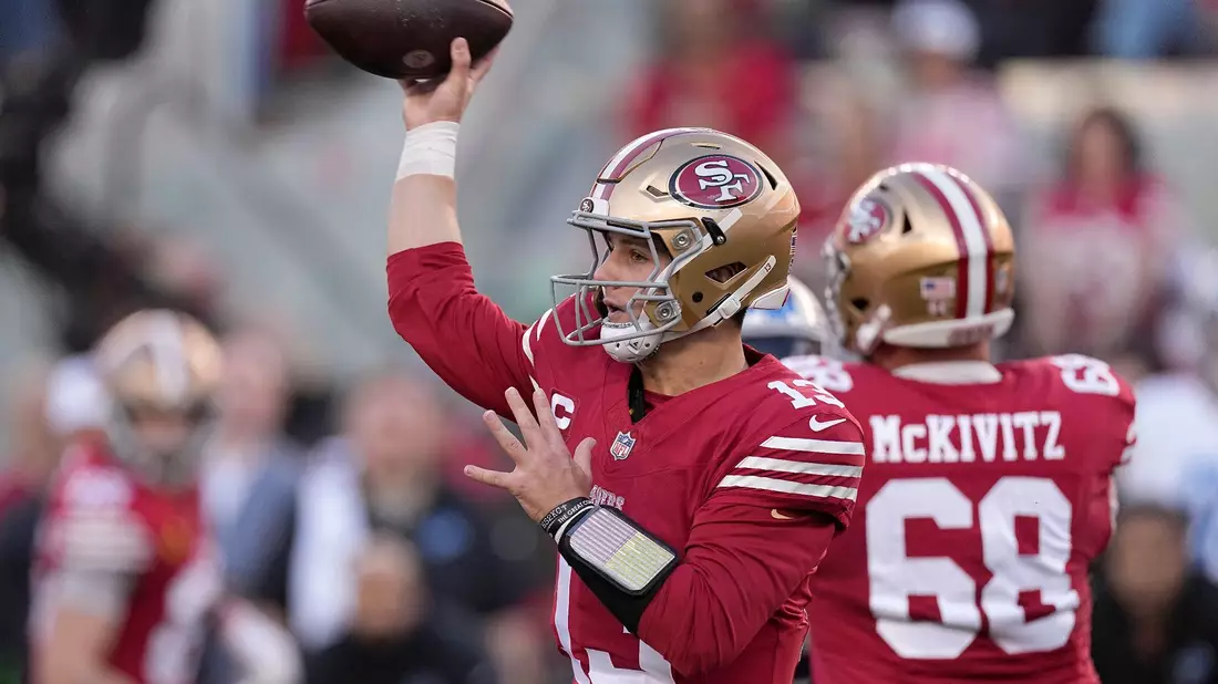 Für die San Francisco 49ers ist es die erste Teilnahme am Super Bowl mit Brock Purdy als Quarterback. - Bild: Mark J. Terrill/AP/dpa