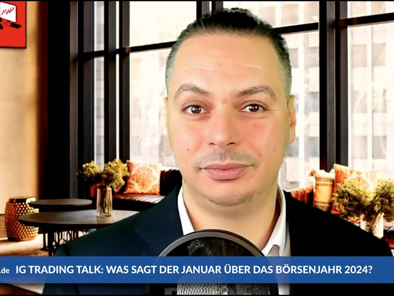 Salah Bouhmidi (Onlinebroker IG): Wie der Januar, so das Jahr? - Foto: inside-wirtschaft.de