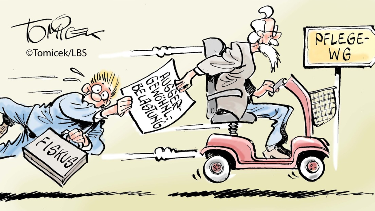 Umzug in Pflege-WG / Höchstes Finanzgericht erkannte das als außergewöhnliche Belastung an - Foto: presseportal.de